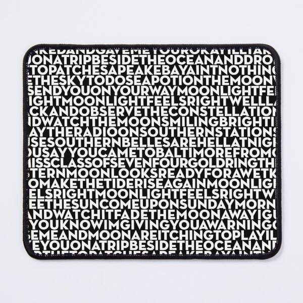 Item preview, Moonlight Feels Right - Starbuck (lyrics) v.8 designed and sold by x1brett.