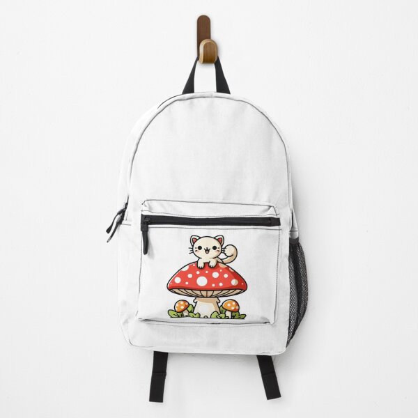 Item preview, cat and mushroom designed and sold by RetroPop23.