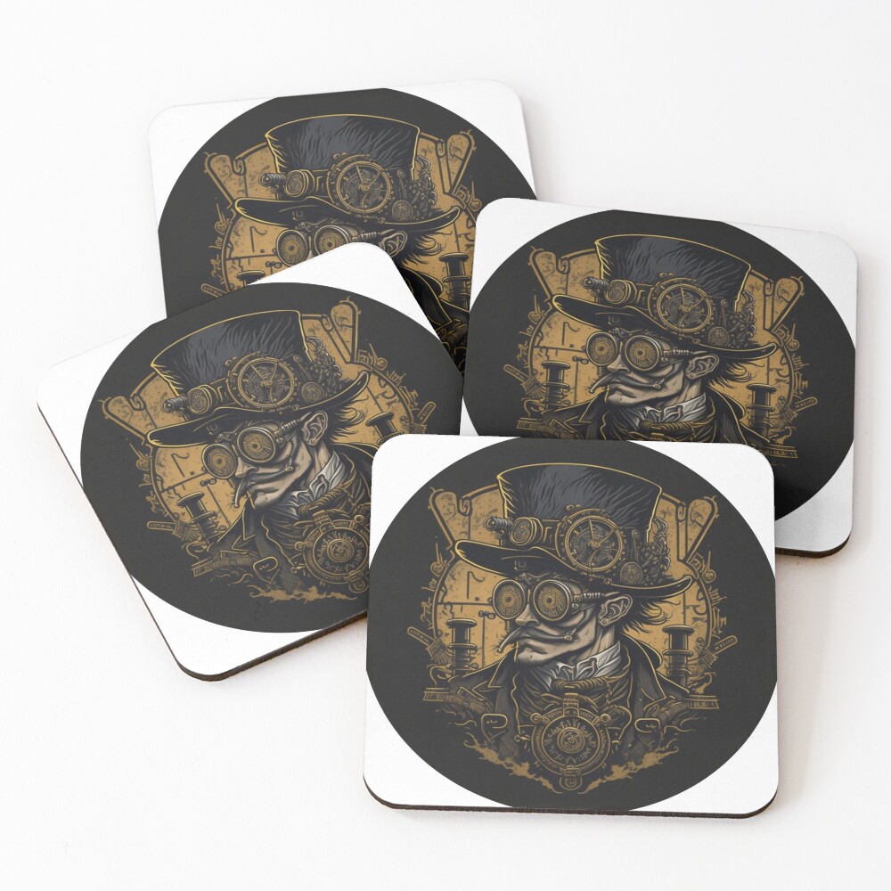 Item preview, Coasters (Set of 4) designed and sold by BlackOwlCreate.