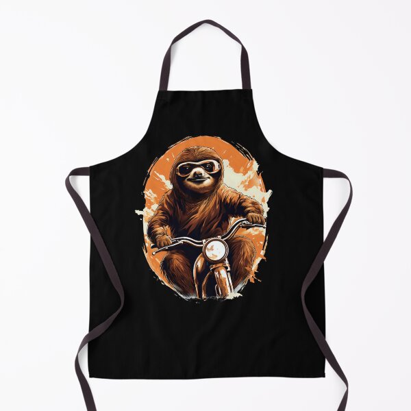 Item preview, Sloth rides a motorcycle designed and sold by DerSenat.