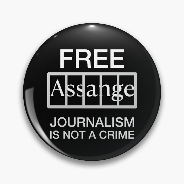 Item preview, Journalism Is Not a Crime. Free Julian Assange designed and sold by Josep  Mestres.