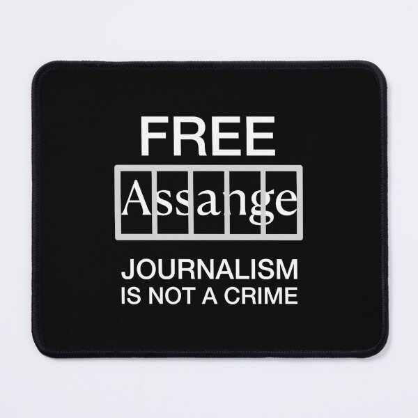 Item preview, Journalism Is Not a Crime. Free Julian Assange designed and sold by Josep  Mestres.