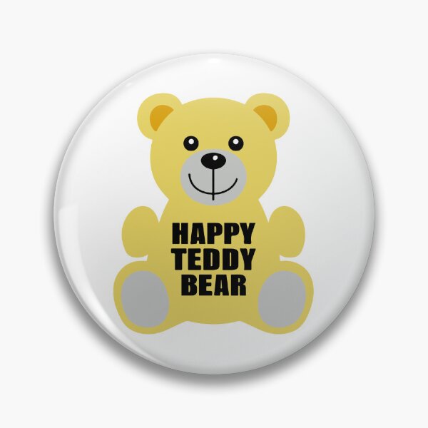 Item preview, Happy Teddy Bear  designed and sold by thespecialtyhub.