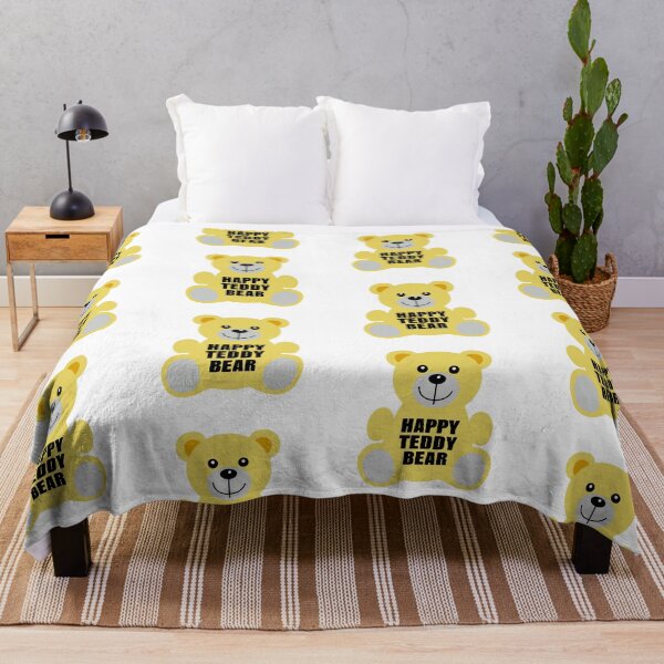 Item preview, Happy Teddy Bear  designed and sold by thespecialtyhub.