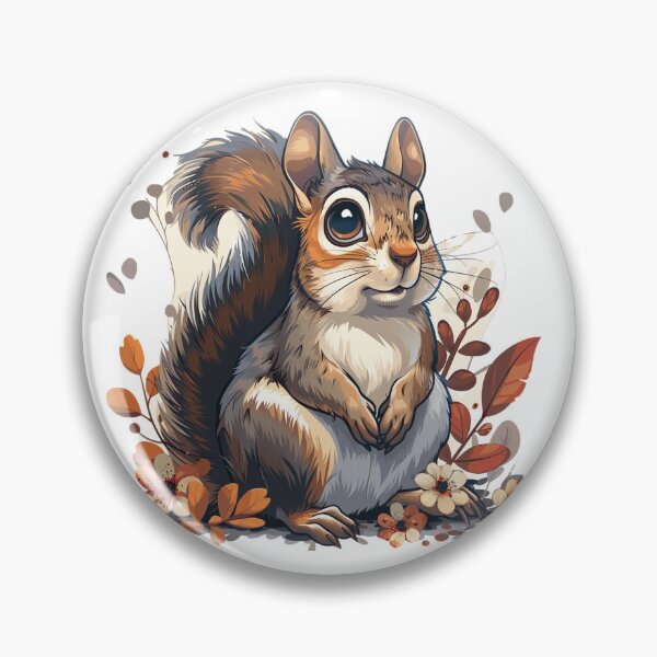 Artikelvorschau, Eichhörnchen entworfen und verkauft von Stickermagician.