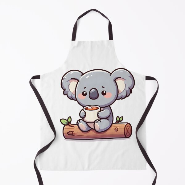 Item preview, Kawaii Koala: Holding A Cup Of Tea designed and sold by CanvasCutie.