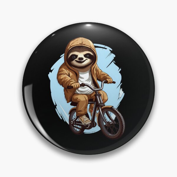 Item preview, Perezoso anda en bicicleta designed and sold by DerSenat.