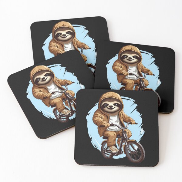Item preview, Sloth rides a bike designed and sold by DerSenat.