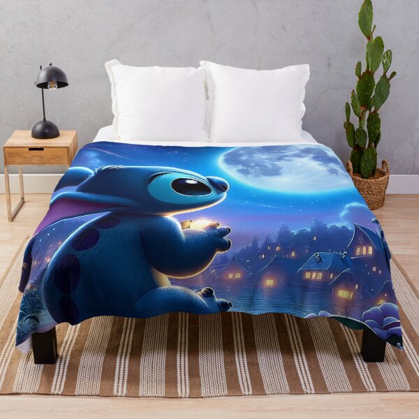 Item preview, Stitch looking at the moon designed and sold by cloud lee.