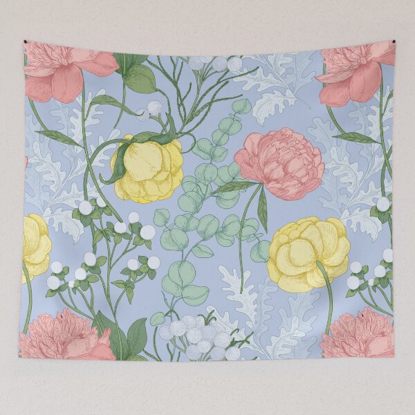 Artikelvorschau, Floral Seamless pattern Flowers entworfen und verkauft von Mirksaz-designs.
