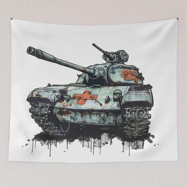 Item preview, tank designed and sold by Stickermagician.