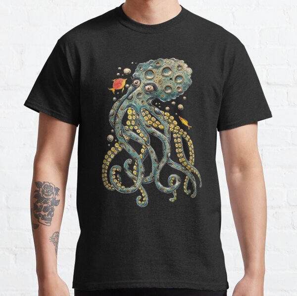 Blue Octopus Classic T-Shirt