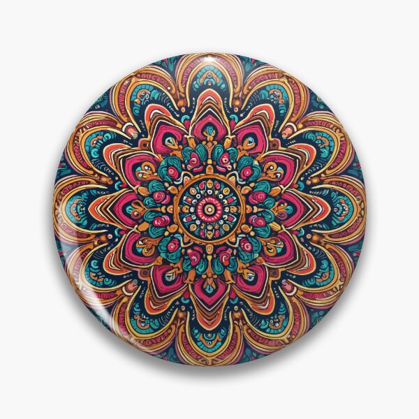 Item preview, Modernes Trippy Mandala designed and sold by MezkalArts.