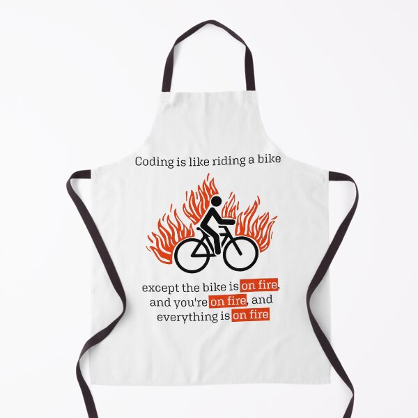Item preview, Coding is like riding a bike designed and sold by Code Monkeys.
