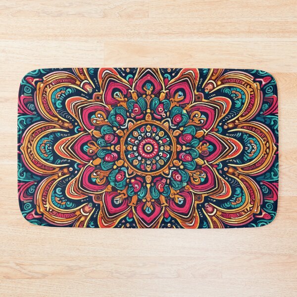 Item preview, Modernes Trippy Mandala designed and sold by MezkalArts.