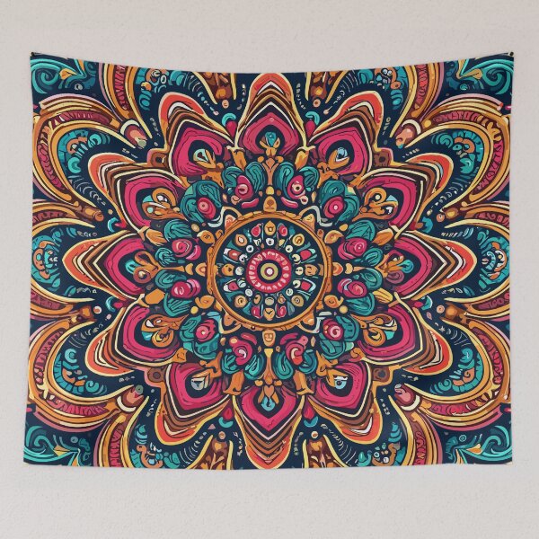 Item preview, Modernes Trippy Mandala designed and sold by MezkalArts.