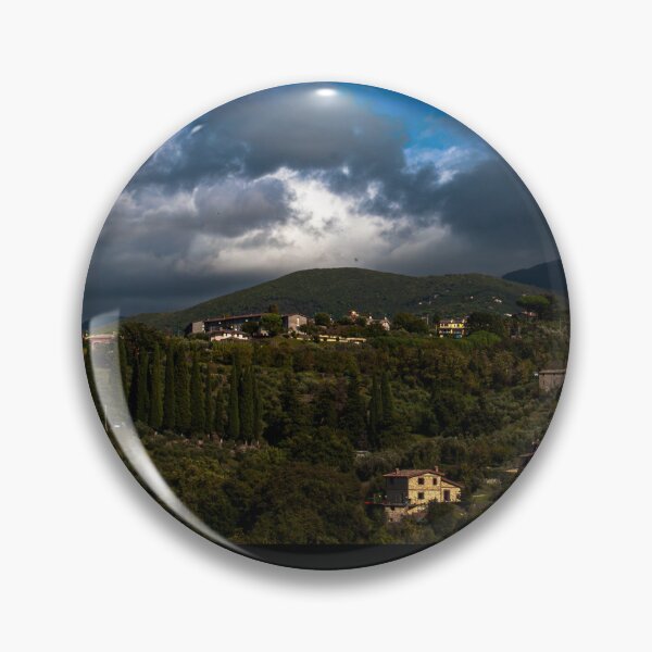 Item preview, Photo of scattered clouds over countryside landscape designed and sold by Flavio Socci.