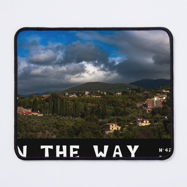 Item preview, Photo of scattered clouds over countryside landscape designed and sold by Flavio Socci.