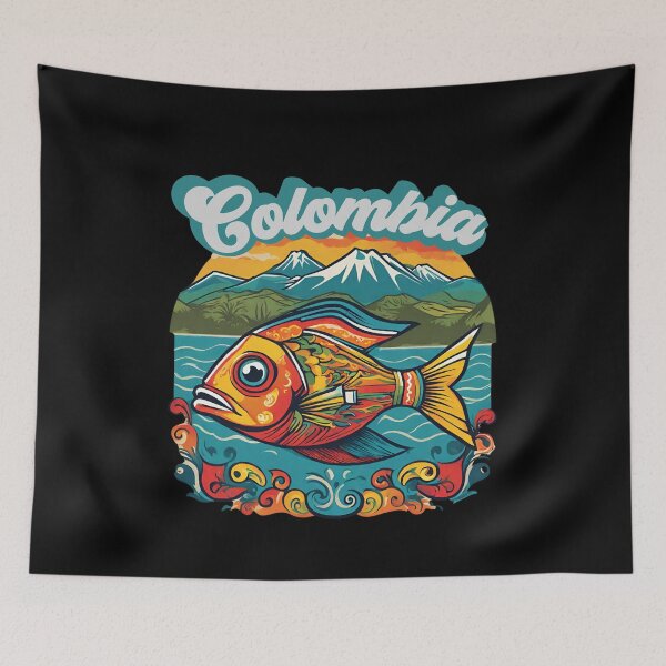 Item preview, Colombia fish designed and sold by SpacePigsZone.