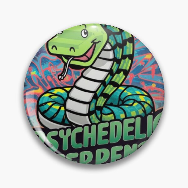 Item preview, Retro Pixel Playground psyhedelic seprent designed and sold by Imaginarium of Chaos falcon88 .