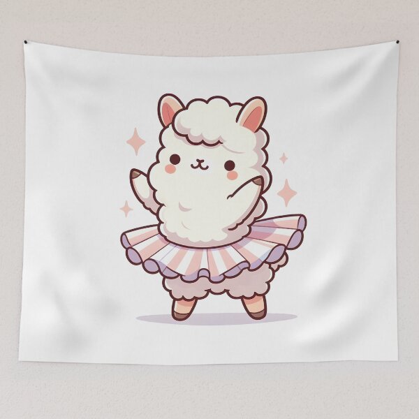 Item preview, Kawaii Alpaca: A Tutu designed and sold by CanvasCutie.