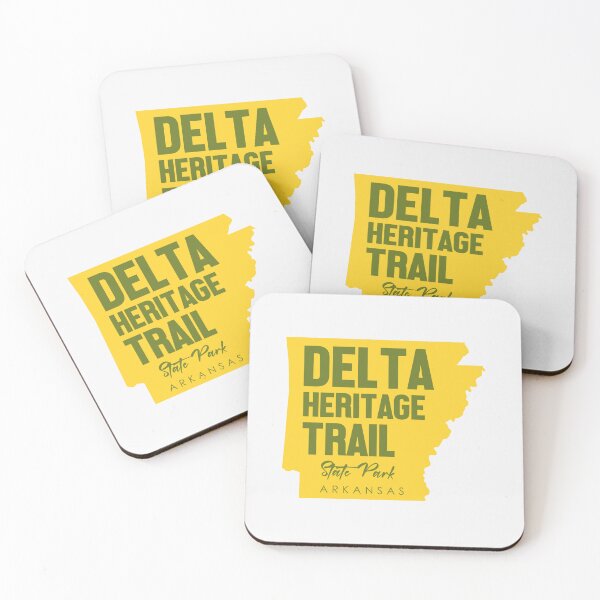 Item preview, Delta Heritage Trail State Park Arkansas Map designed and sold by bivenart.
