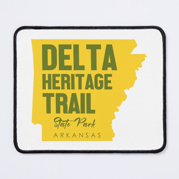 Item preview, Delta Heritage Trail State Park Arkansas Map designed and sold by bivenart.