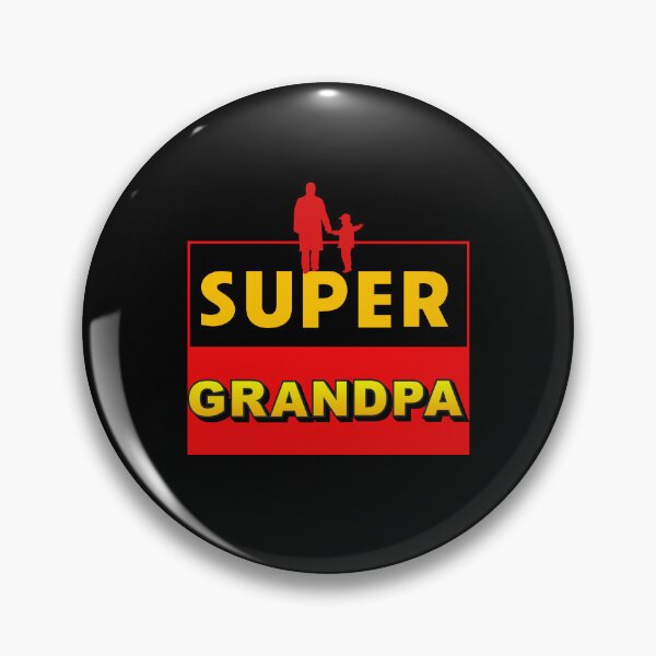 Item preview, Super Grandpa, Super Hero designed and sold by Gagamu.