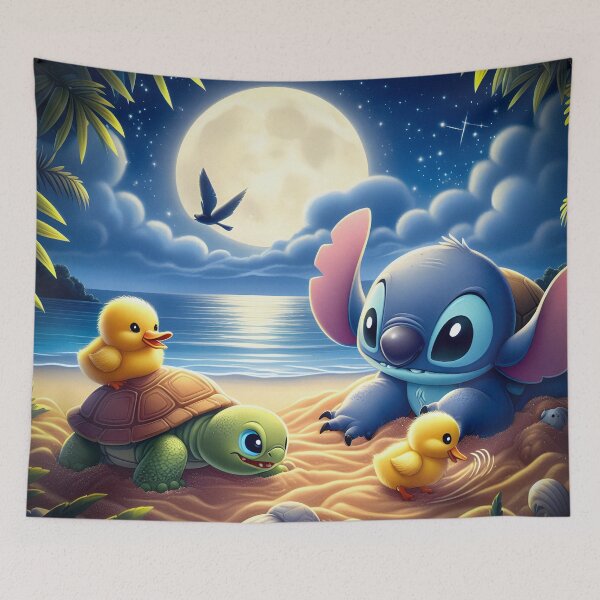 Item preview, Stitch and his friends  designed and sold by cloud lee.