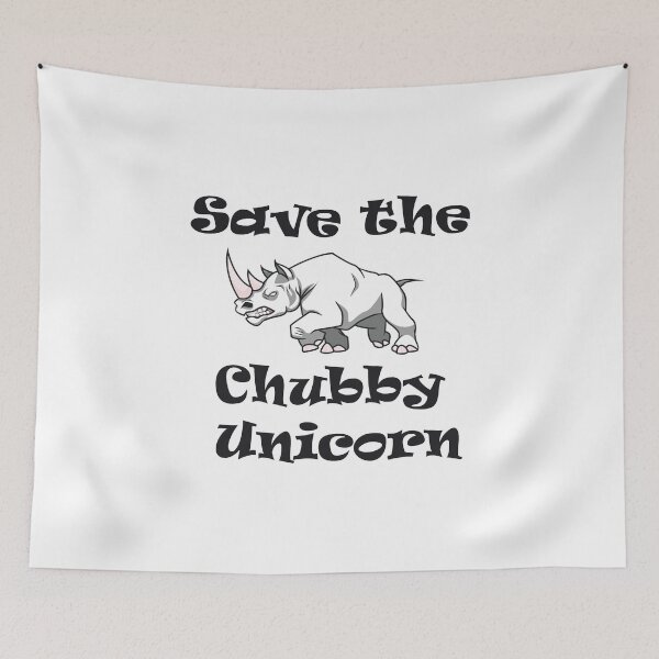 Item preview, Save the Chubby Unicorn Rhinos Earth Day Environmental  designed and sold by miracletee.