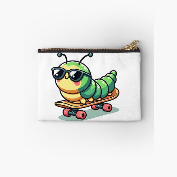 Item preview, Kawaii Caterpillar With Sunglasses designed and sold by CanvasCutie.