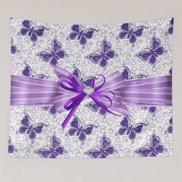 Item preview, Pretty Purple Butterflies designed and sold by purplesensation.