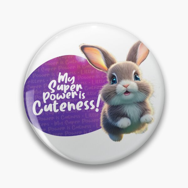 Item preview, My Super Power is Cuteness - Illustration designed and sold by SAVEUSWOW.