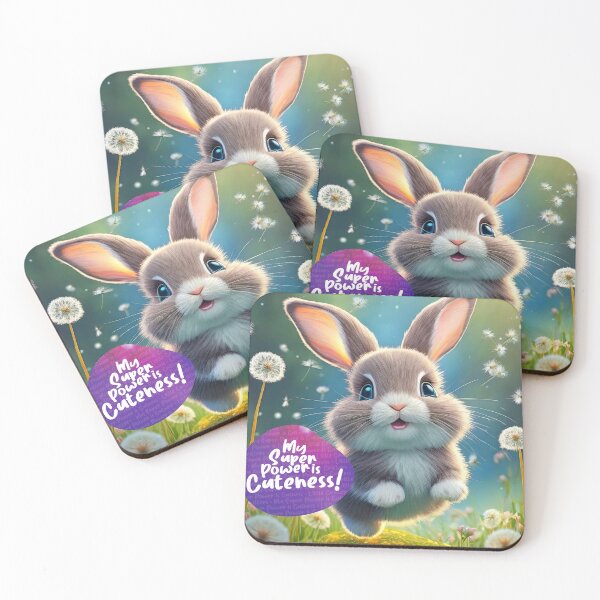 Item preview, My Super Power is Cuteness - Illustration designed and sold by SAVEUSWOW.
