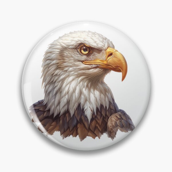 Artikelvorschau, Weißkopfseeadler entworfen und verkauft von Stickermagician.