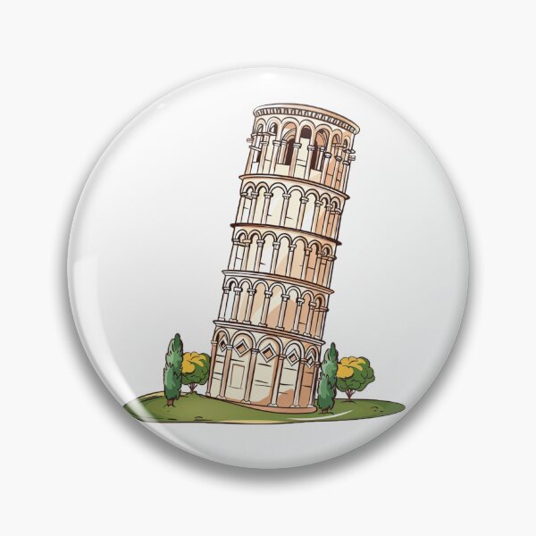 Item preview, Leaning Tower designed and sold by Stickermagician.