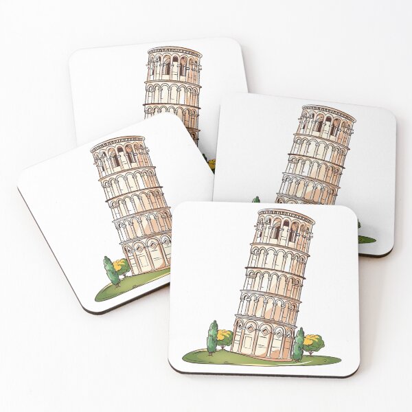 Item preview, Leaning Tower designed and sold by Stickermagician.