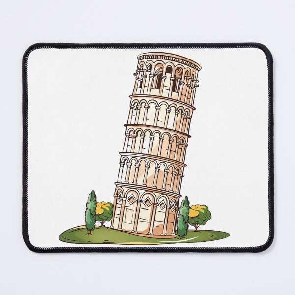 Item preview, Leaning Tower designed and sold by Stickermagician.
