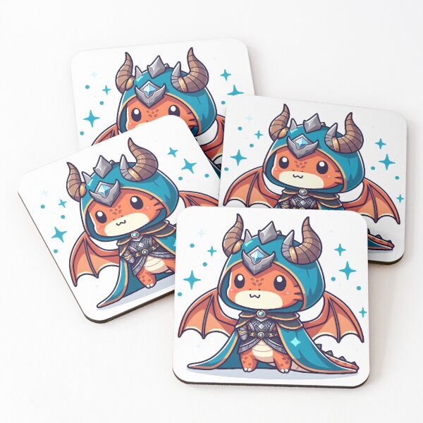 Item preview, Kawaii Dragon Tamer With Majestic Cloak designed and sold by CanvasCutie.