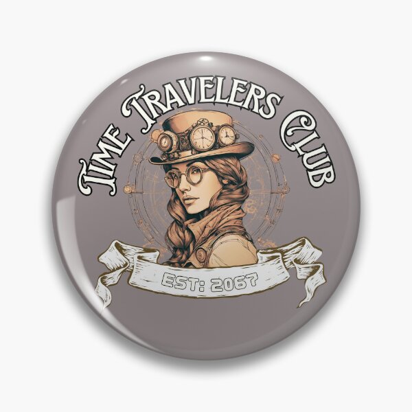 Item preview, Time Travelers Club Tee designed and sold by booquene.