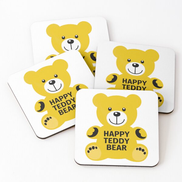 Item preview, Very Happy Teddy Bear designed and sold by thespecialtyhub.