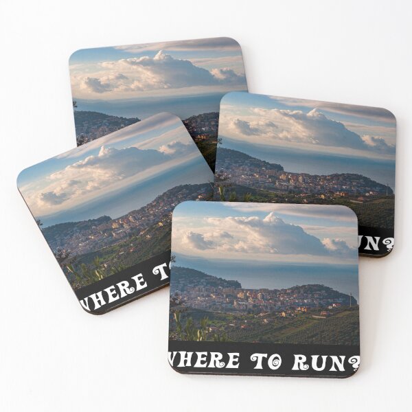 Item preview, Photos with town with huge bank of clouds designed and sold by Flavio Socci.