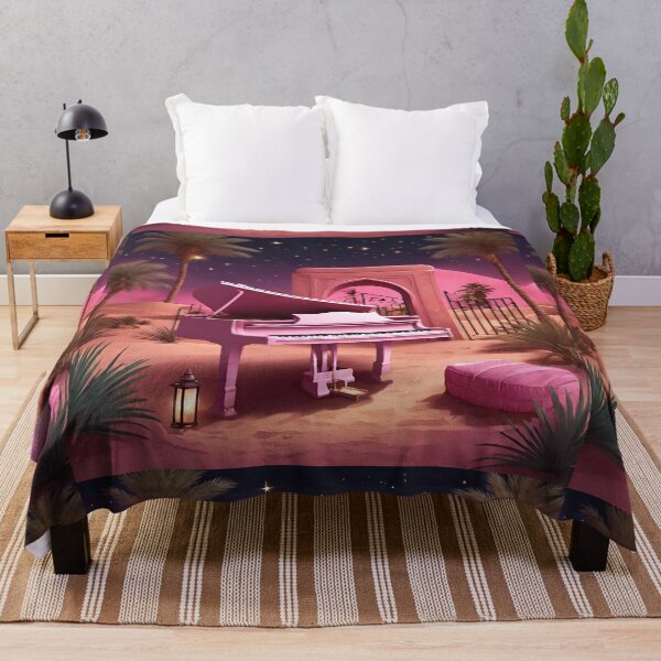 Item preview, Piano in the Egyptian desert with Pyramids, jungles, lanterns, ancient Rome designed and sold by Sugar Wisdom .