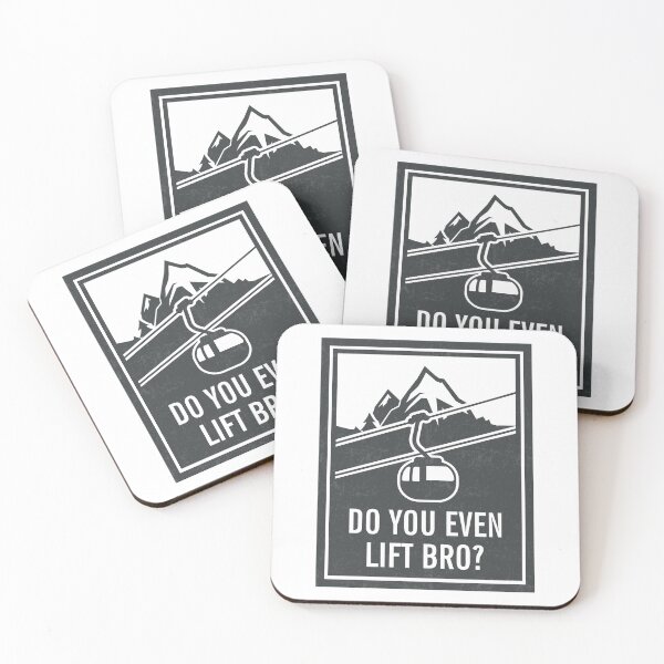 Item preview, do you even lift bro - ski lift designed and sold by Gravy-tee07.