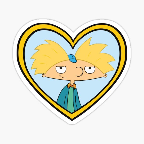 Item preview, Hey Arnold - Helga's Heart Locket designed and sold by hellodarlin.