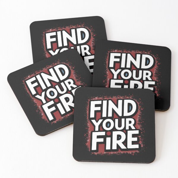 Item preview, FIND YOUR FIRE: Unleash Your Passion with Red-Hot Motivation designed and sold by SplashTastic.
