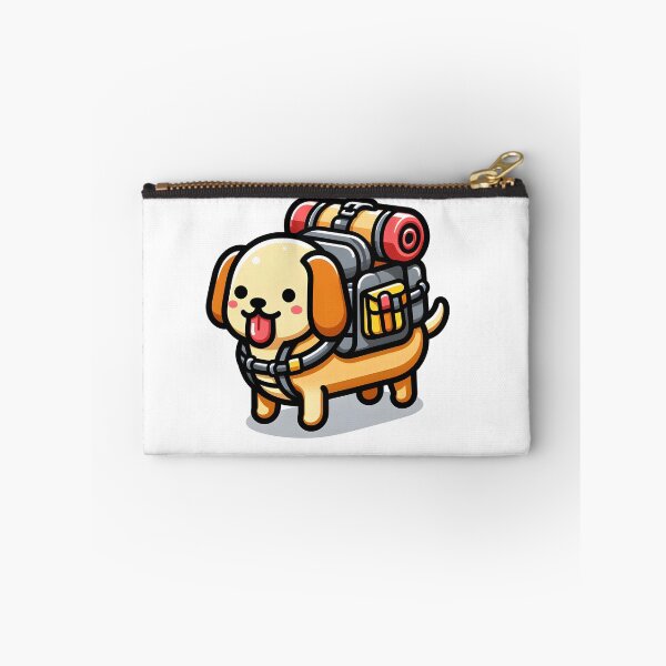 Item preview, Kawaii Hot Dog With Backpack designed and sold by CanvasCutie.