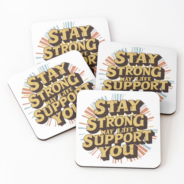 Item preview, Stay Strong: Inspirational Design for Resilience designed and sold by Colorful-Garden.