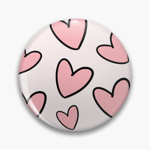 Item preview, Pink Hearts Stickers designed and sold by TheFallenArt.