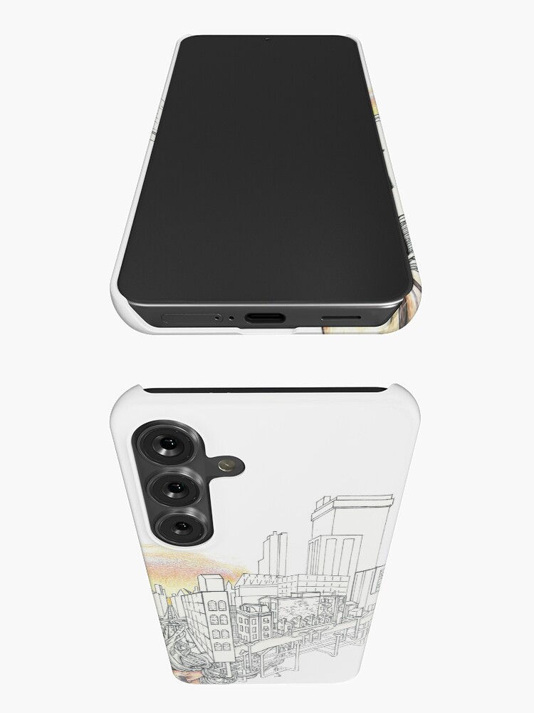 Thumbnail 3 of 4, Samsung Galaxy Phone Case, Sewer Princess Sunset designed and sold by serenekitchen.